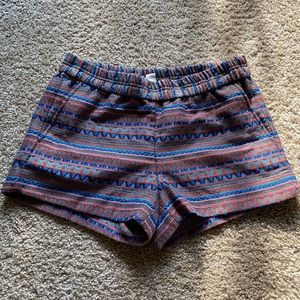 JCrew Aztec Shorts